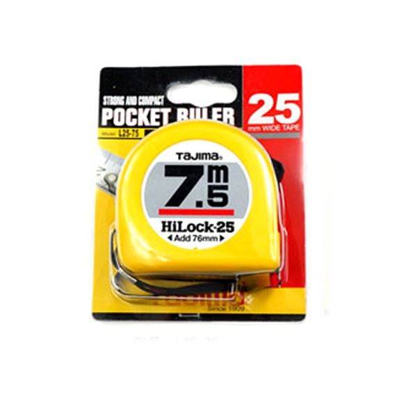 TAJIMA 스톱줄자 폭 25mm 길이 7.5m(타지마) 1