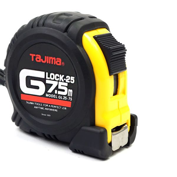 TAJIMA 스톱줄자 폭 25mm 길이 7.5m(타지마)고무 1