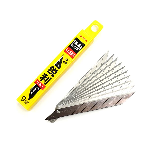 TAJIMA  폭9mm 30도 칼날(10개) LC320B (타지마) 1