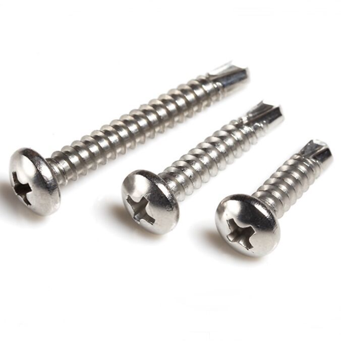 하비스 스텐(SUS410) 철판용 직결피스 (둥근머리) #8X19mm 1