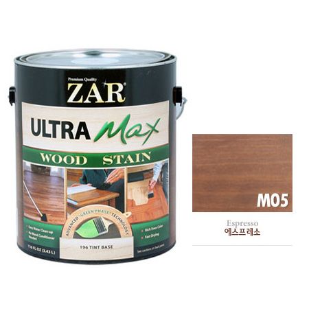 ZAR 울트라 맥스 친환경 우드스테인 250ml M05 에스프레소 1