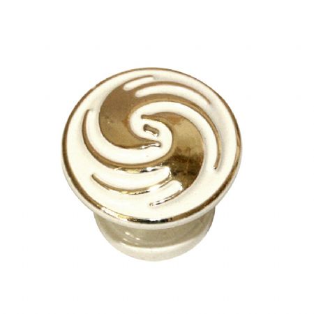 (NO,8820.1구)공작 상아색 손잡이1구 1