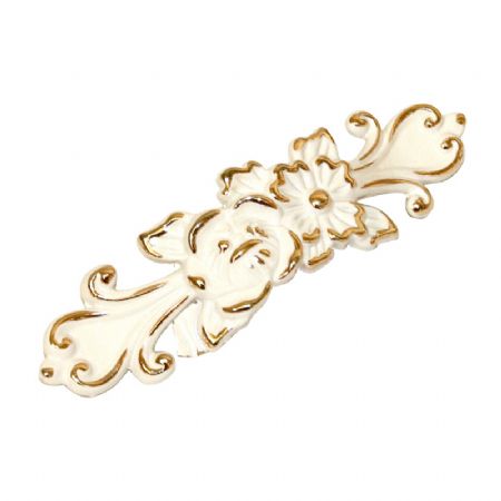 (NO.8960.96mm) 하얀장미 손잡이 1