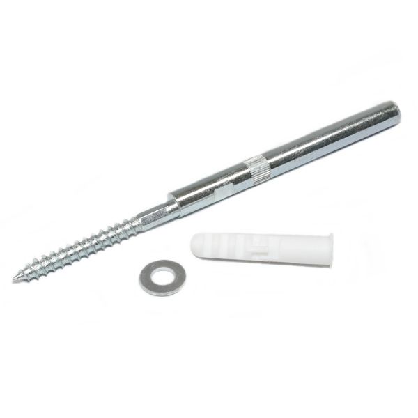 벽걸이 선반용 철봉 (콘크리트 목재 겸용) 1