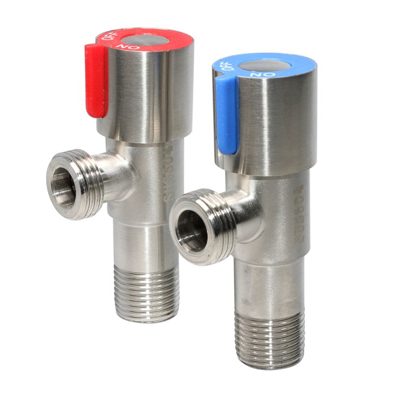 싱크대 욕실 세면기 양변기 수도관 스텐 앵글밸브 1구 1