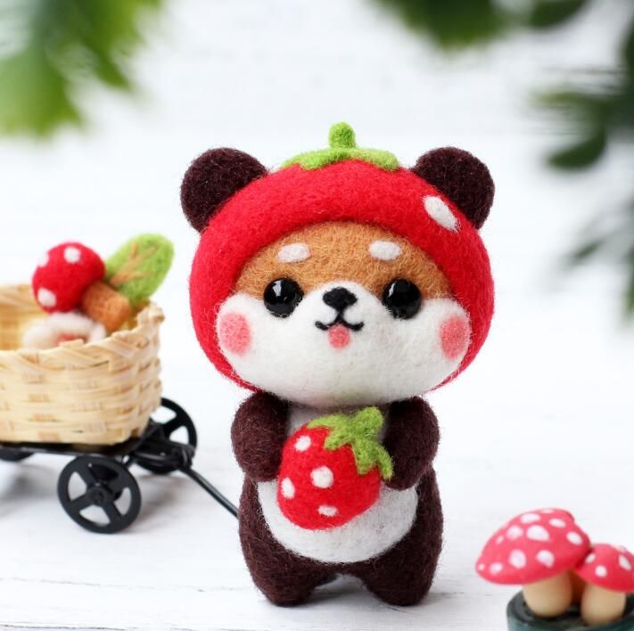 딸기너구리 시바견 B01 1