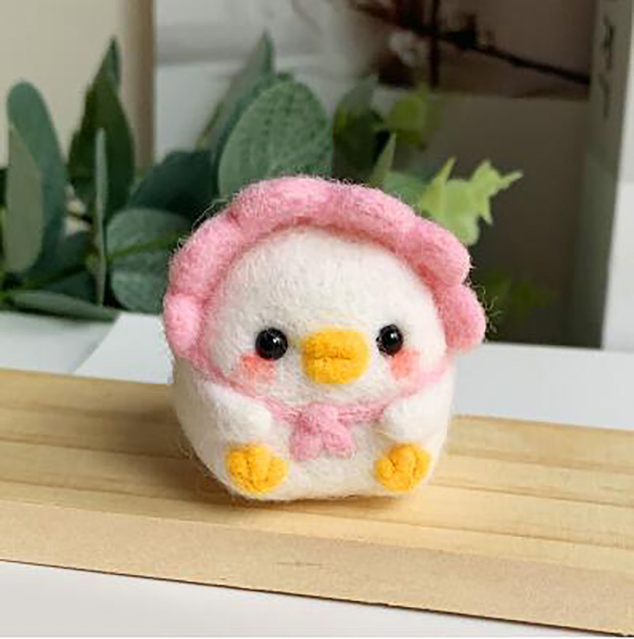 핑크썬캡쓴흰병아리 H03 1