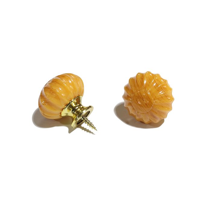 옐로우 클래식 손잡이 (나사산 손잡이) 1