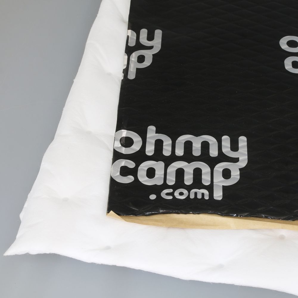 철천지 방진패드 흡음재 방진매트 자동차방음 소음 방음재 46X80cm H39232 1