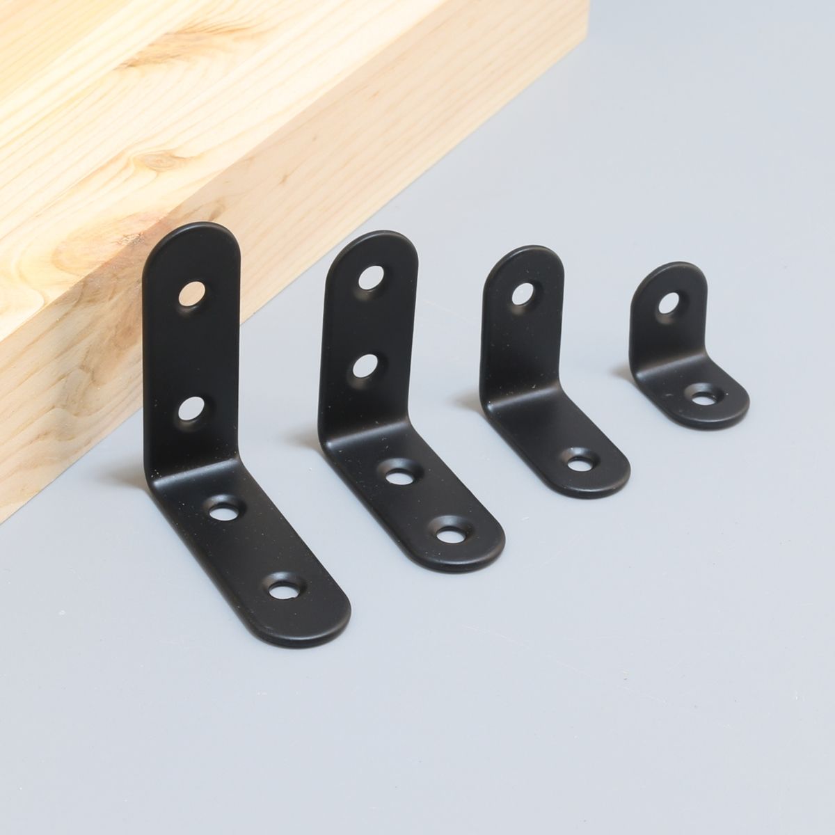 스텐 블랙 코너 꺽쇠 40x40mm 1