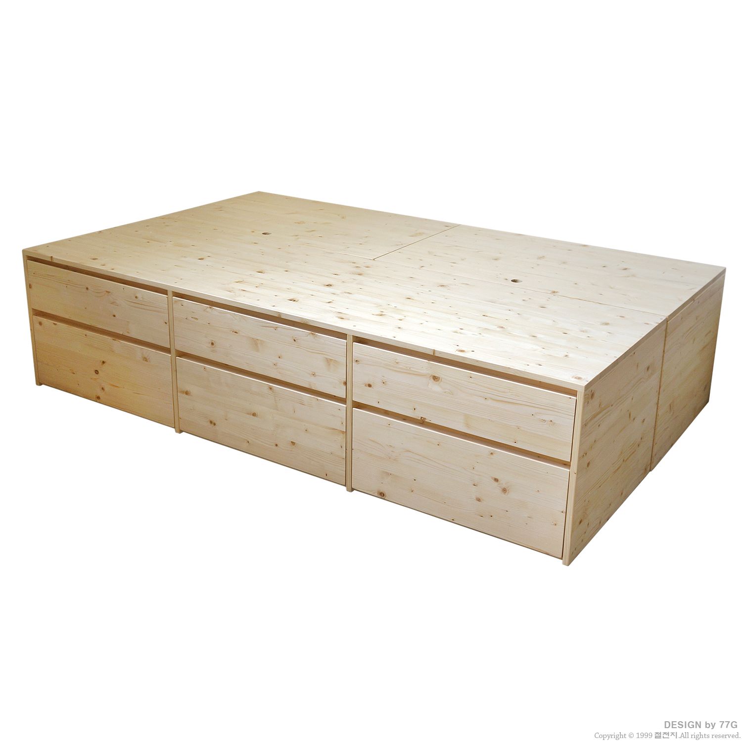 모던수납 침대 1