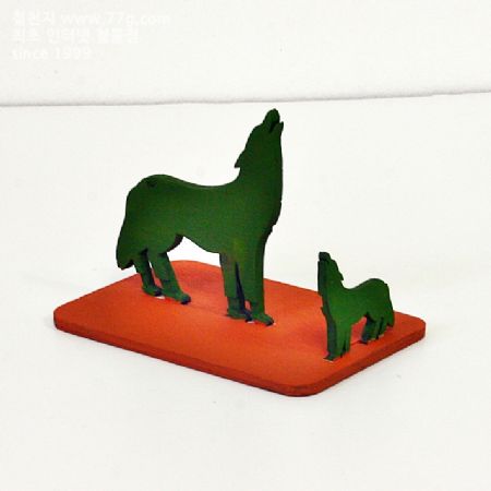 동물 핸드폰 거치대( 늑대 ) 1