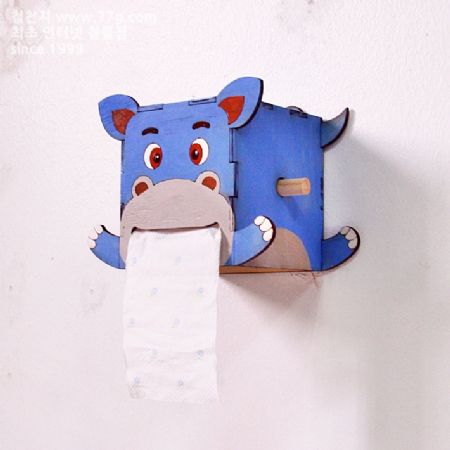 하마 휴지걸이 만들기 1