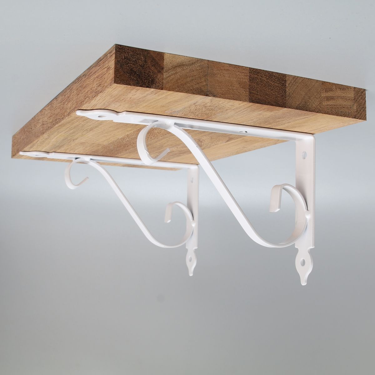 인테리어 까치발 입체 S형 백색 155x110mm 3