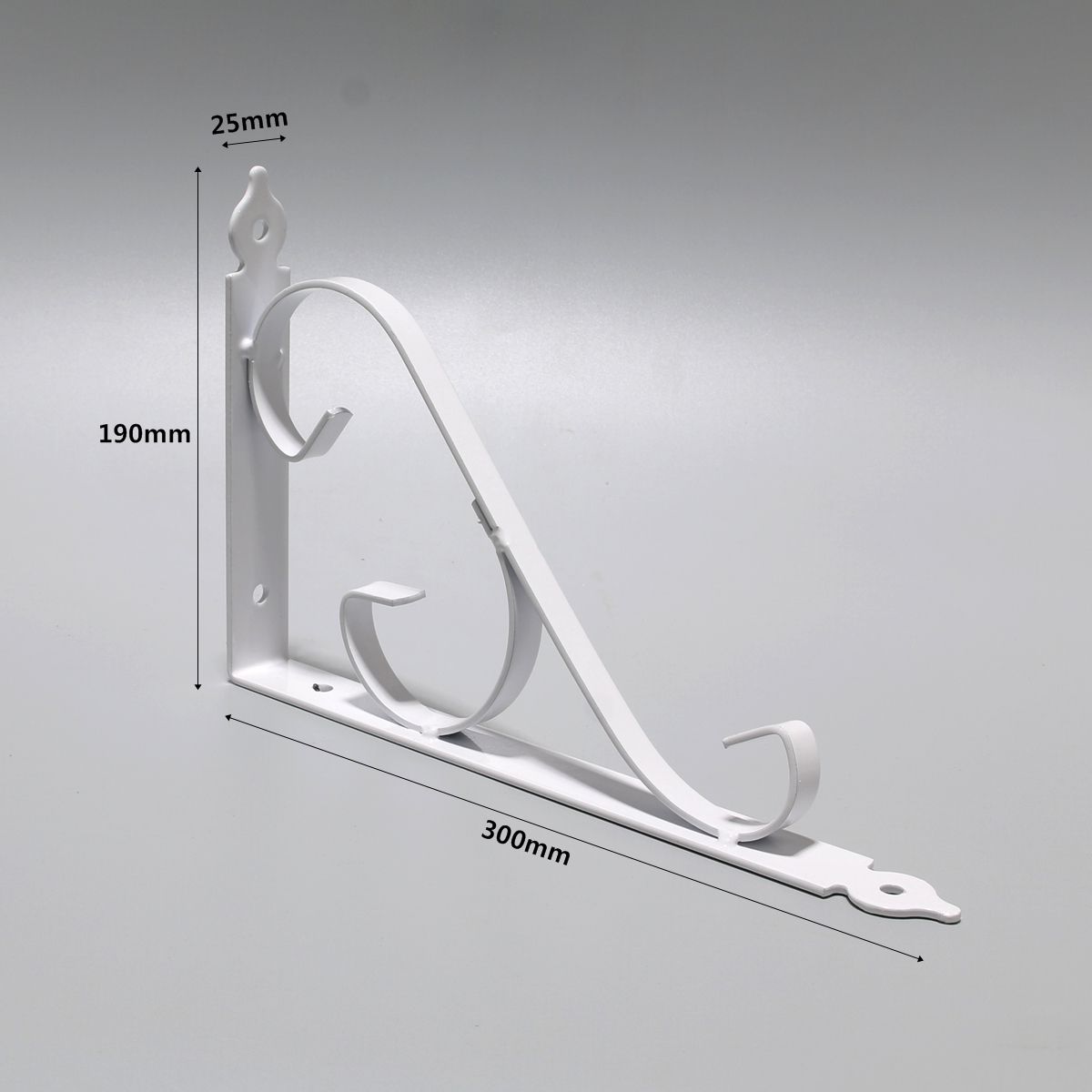 인테리어 까치발 Y형 백색 190X300mm 2