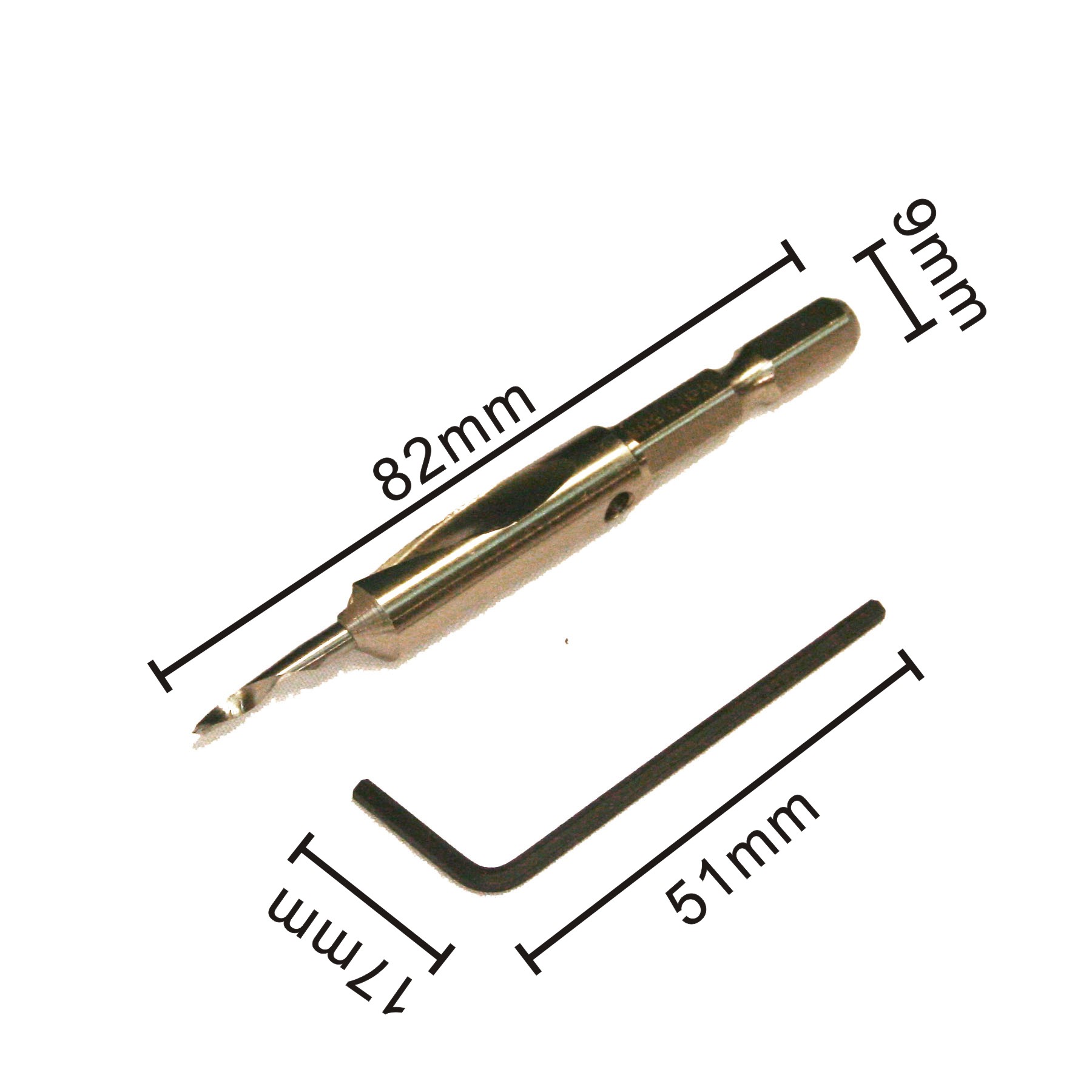 NO.58S 이중드릴날(일반강) 3X9mm 2