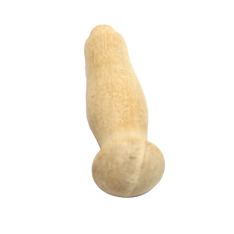 나무장식 옷걸이 버섯다보 60mm  3