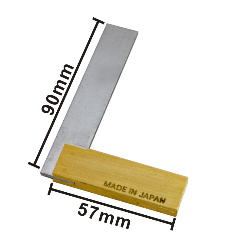 세공 스퀘어 신주 직각자 (90mm) 2