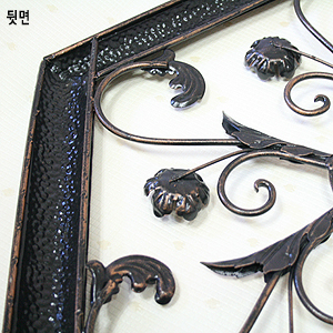 아이언 프레임플라워 벽장식(598mm) 3