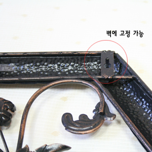 아이언 프레임플라워 벽장식(598mm) 5