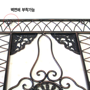 아이언 체인프레임 벽장식(395X640mm) 4
