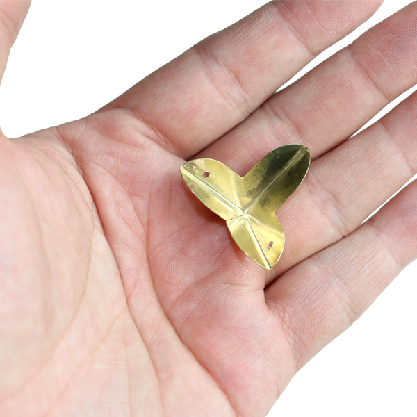 골드  3면 코너 장식 3