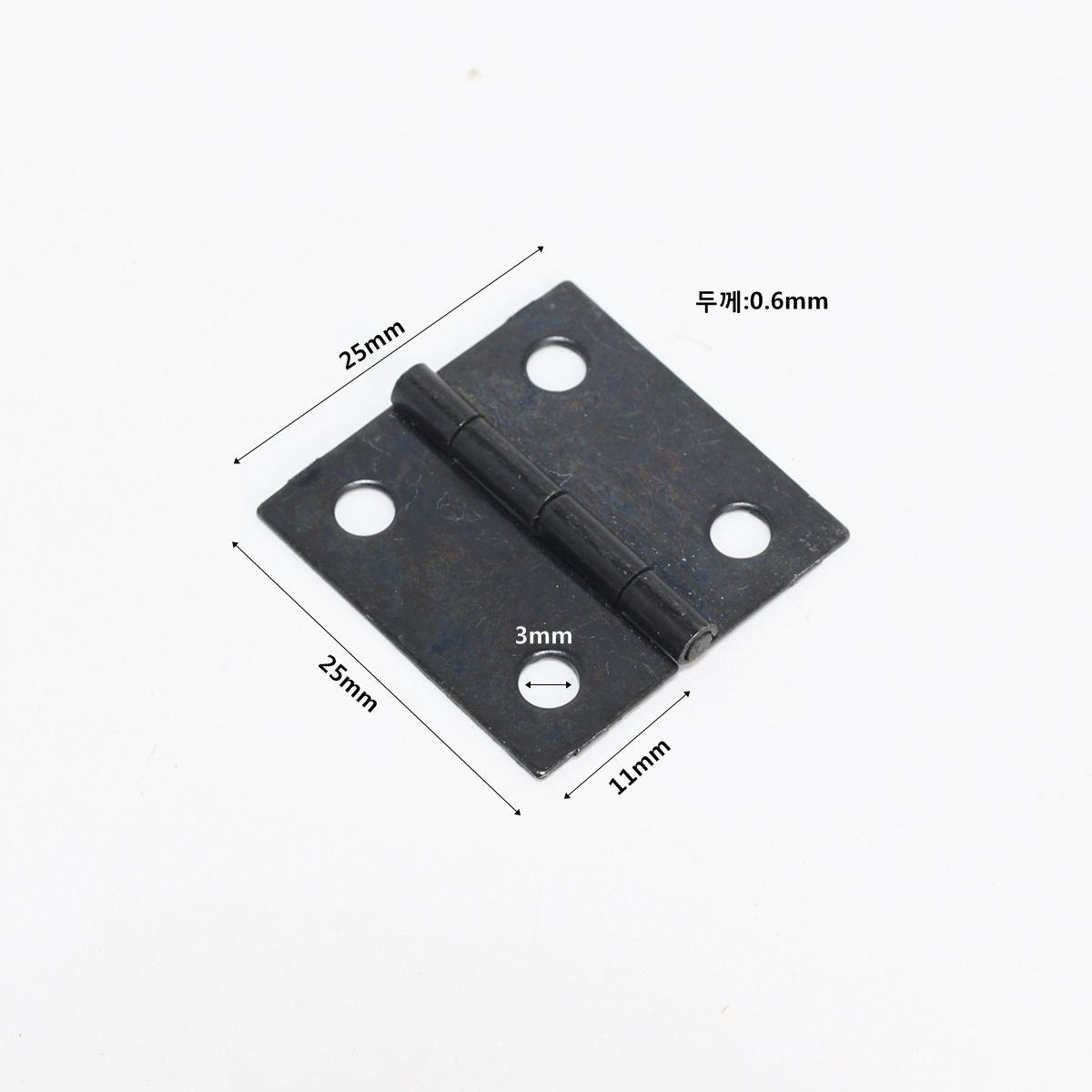 블랙경첩 상패, 소품용  25X25mm 2