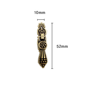 소품용 브론즈 넥코튼 장식 2