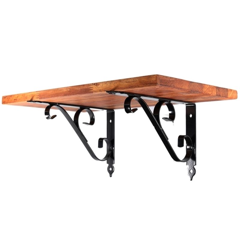 인테리어 까치발 Y형 흑색 160x250mm 3