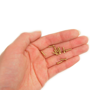 소품용 나무피스 골드 2.5X10mm 100개 2