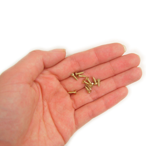 소품용 나무피스 골드 2.5X8mm 100개  2