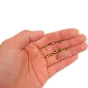 소품용 나무피스 골드 2X8mm 100개 2