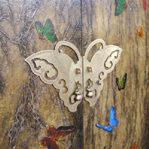 엔틱 고가구 램프 096 (순동) 27X51mm 3