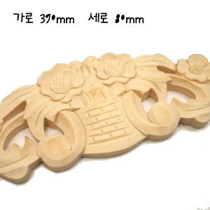 나무장식 장미바구니 1811호 2