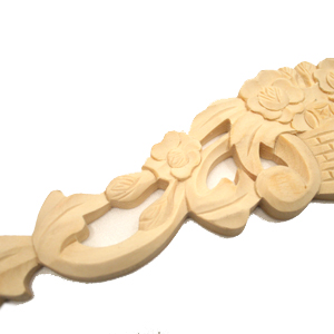 나무장식 장미바구니 1811호 3