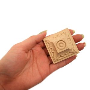 나무장식 사각볼록투링 F6_5호(재고2개) 3