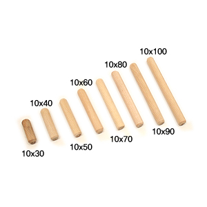 자작나무 목심 10x100(100개) 2