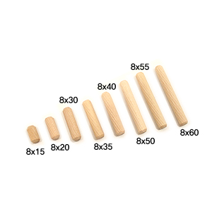 자작나무 목심 8x40(100개) 2