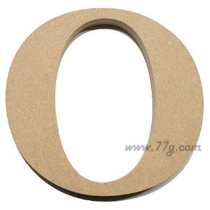 포크아트 (110x110mm) 알파벳 이니셜(initial) 영문 대문자 O 2