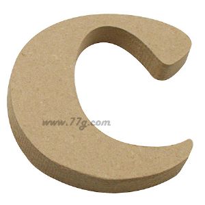 포크아트 (110x110mm) 알파벳 이니셜(initial) 영문 소문자  c 2