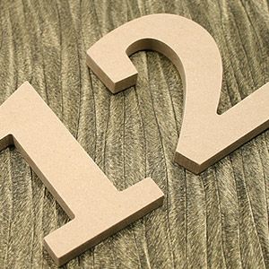 포크아트 (110x110mm) 넘버 이니셜(initial) 5 5