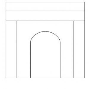 벽난로 주문형 2 18mm 2