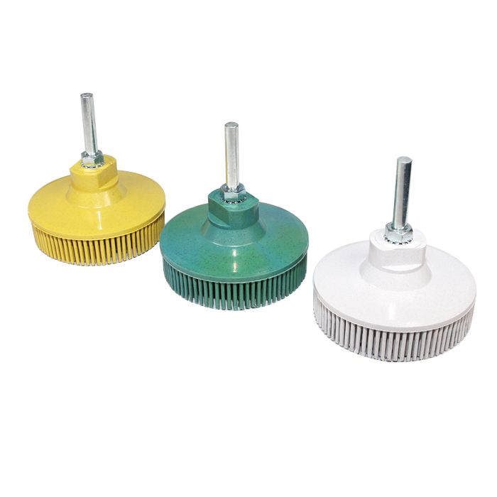 전동드릴용 녹제거 브러쉬 50방(녹색) 4