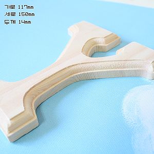 원목(150x150x14mm) 알파벳 이니셜(initial) 영문 대문자 Y 2