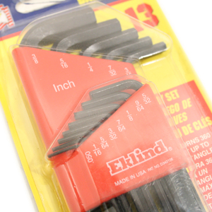 육각 렌치 Eklind (0.05~3/8inch) 3