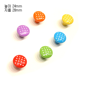 레인보우 써클 도트 오렌지 4