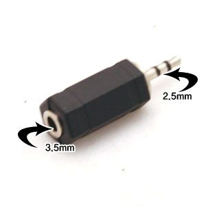 헤드폰잭 3.5->2.5변환기 3