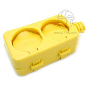 노출 접지 콘센트 3구 보호용 커버 2