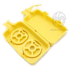 노출 접지 콘센트 3구 보호용 커버 3