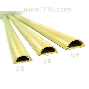 전선 난연성 전선몰딩 커버 오크무늬 2호 2